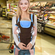 Baby Carrier Breathable Adjustable Wrap with 4 Positions