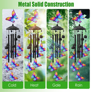 Metal Wind Chimes with Aluminum Tubes for Outdoor Garden Decor