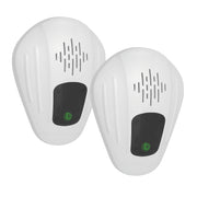 2 Pack Pest Control Device for Mosquitoes Cockroaches Rats Plug In Ultrasonic Insect Repellent Indoor for Bedroom Garage Warehouse Office