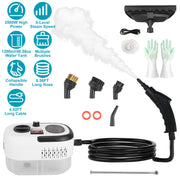 2500W Handheld Steam Cleaner with 6 Speed Settings & Gloves