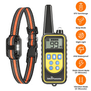 Remote Dog Training Collar with 4 Modes & 875 Yard Range