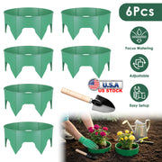 Adjustable Plant Grow Rings 10in with Hand Shovel - 12 Pack
