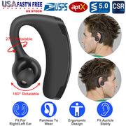 Title: Wireless V5.0 Earbuds In-Ear Earphones 10Hrs Playtime Ear Hook Earphone Waterproof HiFi Earpieces w/ Mic