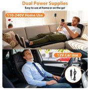 Full Body Vibration Massage Mat with Heat & 10 Motors