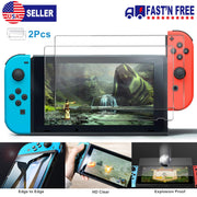 2 Pack Screen Protector Tempered Glass Screen Saver HD Anti-Scratch for Nintendo Switch6.2 Inch Protector Film