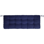 Bench Seat Cushion For Indoor Outdoor Furniture Non Slip Long Chair Cushion with Ties Strap  Swing Cushion 51.18x19.68IN For Garden Patio Balcony Entr