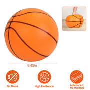Silent Basketball Foam Bouncing Silent Basketball Uncoated High Density Foam Ball Indoor Low Noise Training Ball