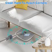 Spin Mop Set – Dual Bucket with 4 Reusable Microfiber Pads