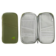 Travel Passport Wallet 12Cells Ticket ID Credit Card Holder Water Repellent Documents Phone Organizer Zipper Case Business Trip Daily Use