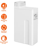 35oz Laundry Detergent Dispenser Container Empty Dispenser Bottle Storage Box w/ Waterproof Labels for Liquid Detergent Fabric Softener