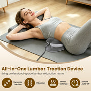 Electric Lumbar Traction Device with Heat & Massage