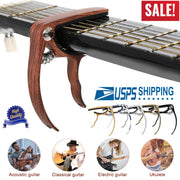Universal Acoustic Guitar Capo 3 in 1 Zinc Alloy for Acoustic Electric Guitar Classical Acoustic Guitar Ukulele Guitar Tuning Accessories