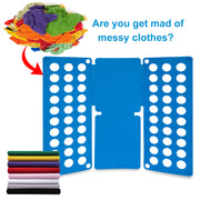 Shirt Folding Board Durable Plastic T-Shirts Clothes Folder 23x27.5inch Plastic Laundry Clothes Flip Fold Laundry Room Organizer