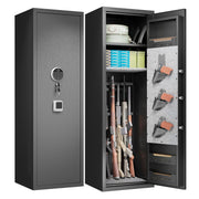 Biometric Gun Safe for Rifles & Pistols with Fingerprint Access