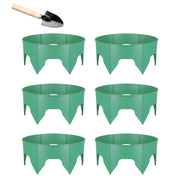 Adjustable Plant Grow Rings 10in with Hand Shovel - 12 Pack