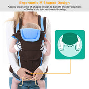 Baby Carrier Breathable Adjustable Wrap with 4 Positions