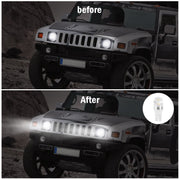 20Pcs/Kit LED Car Light Bulbs 500lm T10 2323SMD 6500K White Auto Lamps Replacement for Dome Map Door Trunk Signal License Plate