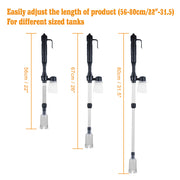 Battery-Operated Aquarium Vacuum Gravel Cleaner