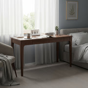 Solid Wood Desk with Drawers for Home Office