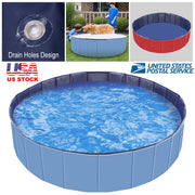 Foldable Pet Swimming Pool PVC Kiddie Baby Dog Swim Pool Bathing Tub Playmat Kids Pools