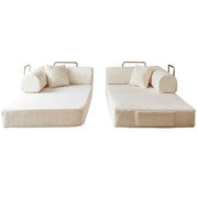 78.8" Convertible Floor Sofa Bed with High Density Foam