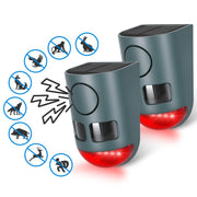 Solar Animal Repeller with Motion Sensor & Ultrasonic Sound
