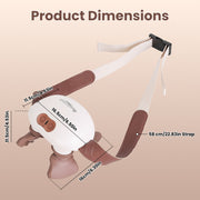 Cordless Neck Massager with Heat and Shiatsu Kneading
