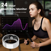 Smart Ring Health Tracker with Sleep & Fitness Monitoring