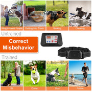 Wireless Dog Fence & Training Collar System with 990ft Range
