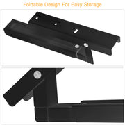 Microwave Wall Mount Bracket - Adjustable Heavy Duty Steel