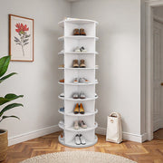 Rotating Shoe Rack Tower, 8-Tier 360° Spinning Organizer