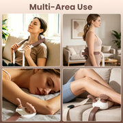 Cordless Neck Massager with Heat and Shiatsu Kneading