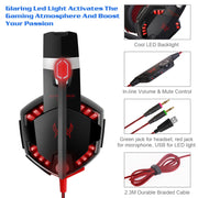 Kotion Each G2000 Gaming Headset Over Ear Headphones for PS4 Xbox Nintendo Switch PC Laptop