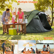 Pop Up Tent 5-8 Person Automatic Instant Setup Waterproof