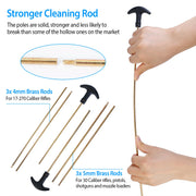 Universal Gun Cleaning Kit Gun Cleaning Brushes Mops Muff Guard w/ Carrying Case For Rifles Pistols Handguns Shotguns