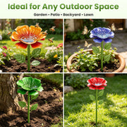 Metal Bee Watering Stations with Anti-Drowning Design (6-Pack)