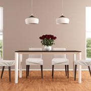 4Pack Waterproof Dining Chair Slipcovers Stretch Chair Seat Slipcovers Removable Washable Jacquard Seat Covers for Dining Room