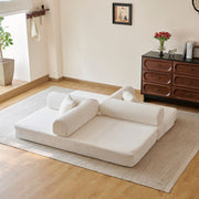 78.8" Convertible Floor Sofa Bed with High Density Foam