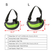 Pet Carrier for Dogs Cats Hand Free Sling Adjustable Padded Strap Tote Bag Breathable Shoulder Bag Carrying Small Dog Cat