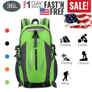 36L Waterproof Hiking Backpack with Ergonomic Design