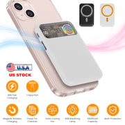 Magsafe Wireless Power Bank 10000mAh Magnetic Portable 18W Fast Charger Fit for IOS Phone 15/14/13/12 Series and More