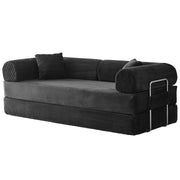 78.8" Convertible Floor Sofa Bed with High Density Foam