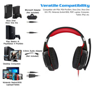 Kotion Each G2000 Gaming Headset Over Ear Headphones for PS4 Xbox Nintendo Switch PC Laptop