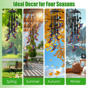 Metal Wind Chimes with Aluminum Tubes for Outdoor Garden Decor