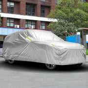 Waterproof Car Cover with Reflective Strips & UV Protection