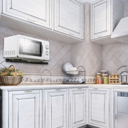 Microwave Wall Mount Bracket - Adjustable Heavy Duty Steel