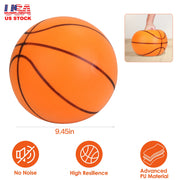 Silent Basketball Foam Bouncing Silent Basketball Uncoated High Density Foam Ball Indoor Low Noise Training Ball