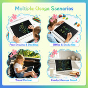LCD Writing Tablet for Kids with Stylus & Lock Function