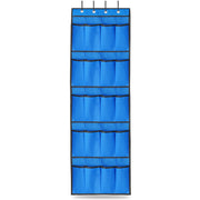 Over the Door Shoes Rack 20-Pocket Organizer 5-Layer Hanging Storage Shelf for Kids Shoes Closet Cabinet Slippers Small Toys