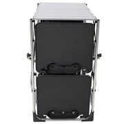 Folding Camping Kitchen Table with Heat-Resistant Top